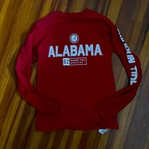 NWT 🐘 Alabama Crimson Tide Long Sleeve Tee Size M